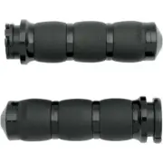 Avon Grips Velvet Air Cushion Black Anodized Hand Grips Harley Touring TBW
