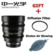 Zhongyi Cine Lens 17mm T1.0 for Micro 4/3 BMPCC MFT G3 GH3 GH4 Z-CAM OM-D E-M5