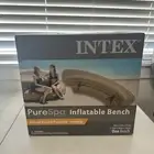 Intex Pure Spa Inflatable Bench Fits Round Spas Factory Sealed