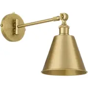 Quorum International 5320-1-80 Bailey Wall Mount Wall Light in Aged Brass
