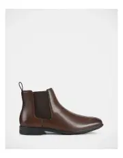 [Hush Puppies] Cambridge Boots in Chestnut