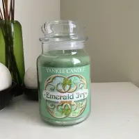 在飛比找Yahoo奇摩購物中心優惠-YANKEE CANDLE 香氛蠟燭 emerald ivy