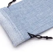 Fashion Linen Glasses Bag
