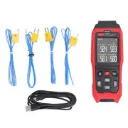 4 Channel Digital K Type Thermocouple Temperature Thermometer Accurate