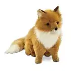 Sitting Fox - Hansa Realistic Stuffed Plush Animal Soft Toy 24cm