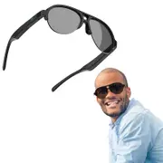 Bluetooth Smart Glasses Built-in Mic Speakers UV Protection Audio Sunglasses-Style 2