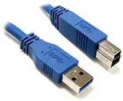 8Ware USB 3.0 Type-A to Type-B Cable M-M 3m