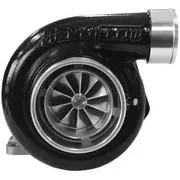 Aeroflow Boosted 6762 1.06 T3 Flange V-Band Outlet GTX3584 Black - AF8005-3030BLK