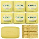 Cidal Antibacterial Soap Cleansing Bar Grapefruit Extract 6 x 100g Hand Body New