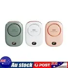 Portable Summer Digital Silent Air Cooling Fan Leafless Personal Wearable Fans
