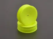 Schumacher RC Wheel Front Slim 2WD Neon Yellow V2 Pair 2pcs 1/10 Buggy U7454