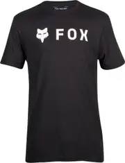 FOX Absolute Premium T-Shirt, black-white, Size S for Men Black White