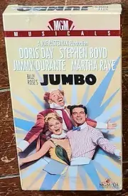 Jumbo (VHS, 1992 MGM) Doris Day/Jimmy Durante/Martha Raye/Dean Jagger!