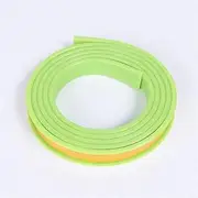 U-Shape Furniture Edge Banding, Edging Strip， Soft Silica Gel countertop Edge Trim，16.4FT Edge Protector for Furniture Restoration, Cabinet Repair(Green,15mm)