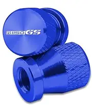 2PCS CNC Aluminum Motorcycle Wheel Tire Valve Stem Caps Tyre Airtight Cover R1150GS R1150 GS R 1150 GS Accessories(Blue)