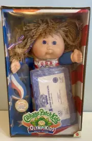 1995 Cabbage Patch Kids ~ OlympiKids Connie Bridget May 15 Special Edition Doll