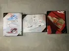 Nike Jordan Off-White Virgil Abloh × Oliver Set of 3 Gal Canvas Wall Art 14”x11”