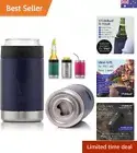 Stubby Holder, Beer Cooler & Bottle Opener 4 in 1 Premium 375ml Can Coolers S...