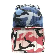 Valentino Garavani Camushuffle Backpack Quilted Nylon Multicolor New