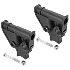 Lounge Chair Seat Latch Hinge Thickened Fixed Lock and Release, Black