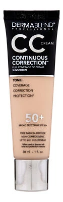 Dermablend Continuous Correction CC Cream SPF 50+ Fair 1 10N. Foundation