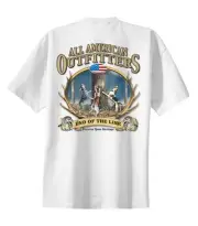 End of the Line Coon Hunting T-shirt Coonhound Hound Dog Hunter Southern Rifle