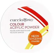 Colour Acrylic Powder - Neon Tangerine by Cuccio PRO for Women - 1.6 oz Acrylic Powder