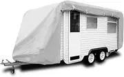 Premium 14ft to 17ft Caravan Cover with Side Zip Campervan 15ft 16ft