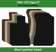 Lloyd Luxe Front Row Carpet Mats for 1969-1973 Opel GT