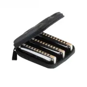 Suzuki 3 Piece Manji Harmonica Boxed Set Key of C G A with Case - M-20-MP