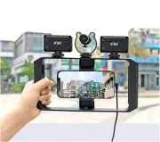 Wireless Remote Control] Phone Video Rig Camera Recording Smartphone Vlogging K