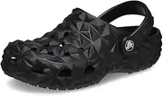 [Crocs] Women's Classic Geometric Clog (Little Big Kid) K Black