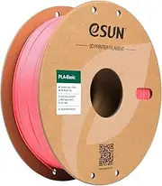 eSUN Basic PLA Filament 1.75mm, ePLA 3D Printing Filament Dimensional Accuracy +/- 0.03mm, 1KG Spool (2.2 LBS) Compatible with Most 3D Printer,Pink