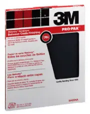 Silicon Carbide Sandpaper, 400-Grit, 9 x 11-In., 25-Ct. -99420NA