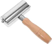Leather Edge Creaser Roller Tool with Solid Handle for Optimal Adhesion DIY Leather Crafting Heavy Duty Seam Roller for Enhanced Bonding and Smoother Finishes