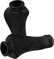 WOONEKY 1 Pair Bike Handle Grips for Mountain Bikes and Scooters Non Slip Durable Silicone Cover with Throttle Lock Easy to Install for Tricycles and