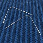 Solid 925 Sterling Silver Wire Threader Earrings