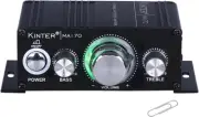 12V 2-Channel Mini Digital Audio Amplifier for Car/MP3, No Power Supply