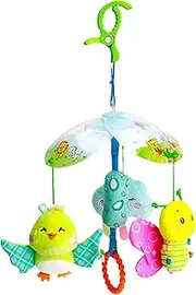 Car Seat Baby Toys | Funny Car Seat Baby Doll Toddler Crib Rattle,Stuffed Cute Stroller Activity Toy for Children Boys Girls