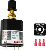 Besramtic Livewell Timer Switch for Boat Marine Aerator Timer Variable 12 Volts 10 A