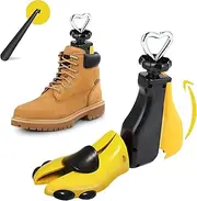 [Satauko] Boot Shoe Stretcher for Men, Shoe Tree Expander Women Stretch Width & Length, Adjustable Unisex Boot Wide Feet.