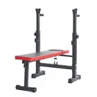 BLACK Weight Bench Press Squat Rack Incline Fitness Home Gym Equipment 2025