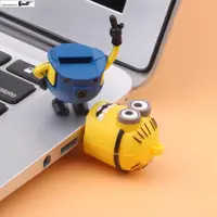 在飛比找蝦皮購物優惠-Cartoon Little Yellow Man USB 