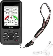 Handheld Navigator GPS Longitude Latitude Altitude Recording Locator for Outdoor Explorations Vehicles Worldwide Hand Held Portable GPS Units (Black)