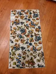 Vintage Waverly Scotchguard Home Decor Fabric Canvas Upholstery~Tidewater Floral