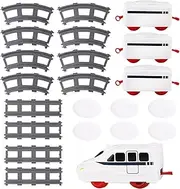 Rotating Sushi Train Set | Rotating Sushi Bar at Home,Goes Around Rotating Sushi Tray Household Rail Conveyor Belt Rotating Table for Party Sushi Display Table Swing Plate Battery Powered