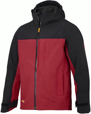 Snickers 1303 Red AllroundWork, Waterproof Shell Jacket