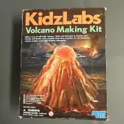 4M KidzLabs Volcano Making Kit, DIY Science Kit STEM, For Boys & Girls Ages 8+