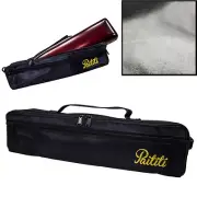 Paititi Brand New C Flute Hard Case Cover w Side Pocket/Handle/Strap Black