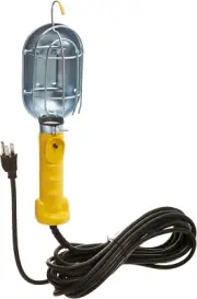 SL-425 Metal Shield Incandescent Utility Light with 18-Gauge Cord